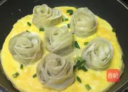 Illustration of how to make egg cake and rose dumplings 14