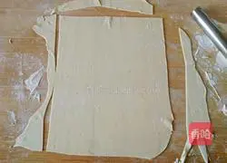 Illustration of how to make vegetarian wontons 7