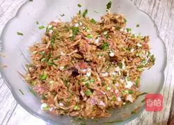 Illustration of how to make shredded radish wheat cake 8