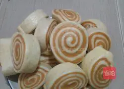 Illustration of how to make two-color steamed buns 6