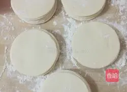 Illustration of how to make pork and mushroom dumpling fillings 5