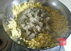 Illustration of how to make sophora dumplings 7