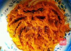 Pumpkin glutinous rice cake recipe 2