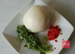 Illustration of how to make fried salt and pepper steamed buns 1