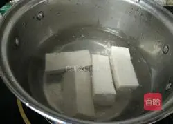 Illustration of how to make tofu pie 2