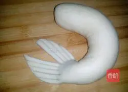 Illustration of how to make fish every year (carp steamed buns) 8