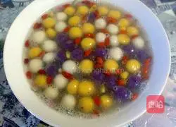 Illustration of how to make fermented glutinous rice balls 9