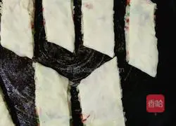 Illustration of making homemade radish cake 6