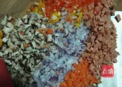 Fried rice recipe illustration 3