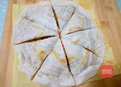 Illustration of how to make shrimp radish cake 8