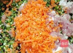 Illustration of how to make asparagus dumplings 1