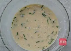 Illustration of how to make white radish pancakes 5