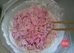 Illustration of how to make fruit and vegetable colored noodles 9