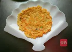 Illustration of how to make green onion egg pancake 10