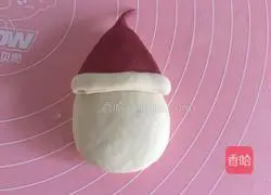 Santa Claus steamed buns Practice illustration 13