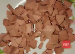 Fruit and vegetable eggs Illustration of how to make fried rice 2