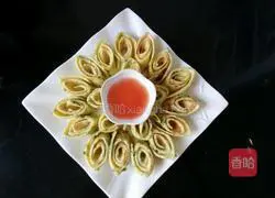 Illustration of how to make breakfast egg burritos 16