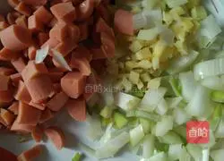 Egg Fried Rice Recipe Illustration 3