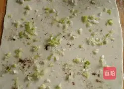 How to make hand-shred scallion pancakes 5