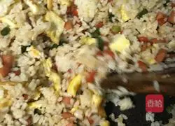 Illustration of how to make fried rice 6