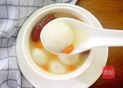 Illustration of how to make red date and wolfberry glutinous rice balls 11