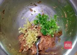 Illustration of how to make cabbage stuffed dumplings 5