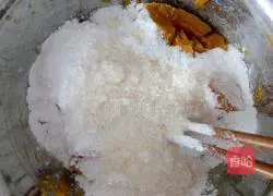 Illustration of how to make pumpkin cake 2