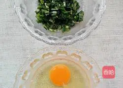 Illustration of how to make tofu egg cake 2