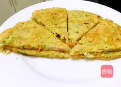 Zucchini and Carrot Omelette Recipe Illustration 8