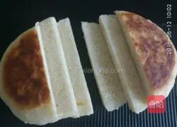 Illustration of how to make ham, buns and egg pancakes (for two people) 2