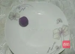 Illustration of how to make purple sweet potato dumplings 4