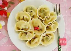 Illustration of how to make big meat dumplings with mushrooms and vegetables 15