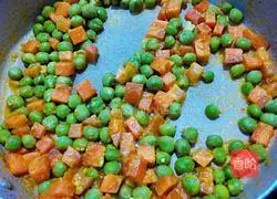 Illustration of how to make slap fried rice 11