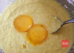 Illustration of how to make sweet and tender corn cakes 6
