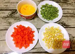 Assorted Egg Fried Rice Recipe Illustration 2