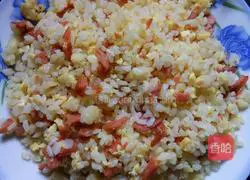 Golden Egg Fried Rice Recipe Illustration 14