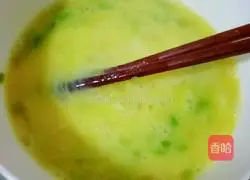 Illustration of how to make pepper egg pancake (home-cooked dish) 6