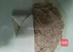 Meat Illustration of how to make cakes 4