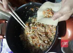 Illustration of three fresh wonton recipes 3