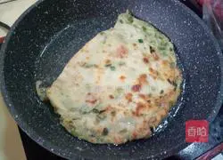 Illustration of how to make rural sauce-flavored pancakes 9