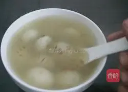 How to make sweet-scented osmanthus glutinous rice balls 3