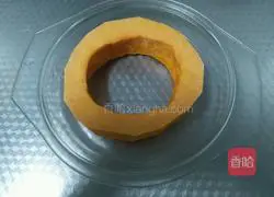 Pumpkin bean paste pie recipe 1