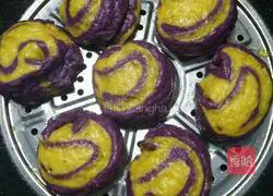 Illustration of three-color Hanamaki steamed buns 10