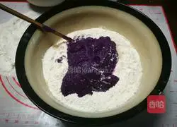 Illustration of two-color multi-grain steamed buns 7