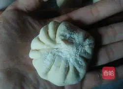 Illustration of how to make three-color radish buns 7