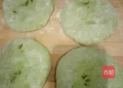 Illustration of how to make jade cake 5
