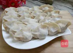Illustration of how to make mushroom dumplings 15