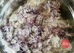 Illustration of how to make purple sweet potato buns 8