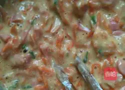 Illustration of how to make fruit and vegetable cakes 2