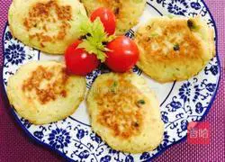 Illustration of making bean dregs cake 5